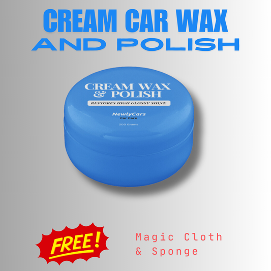 CREAM CAR WAX AND POLISH