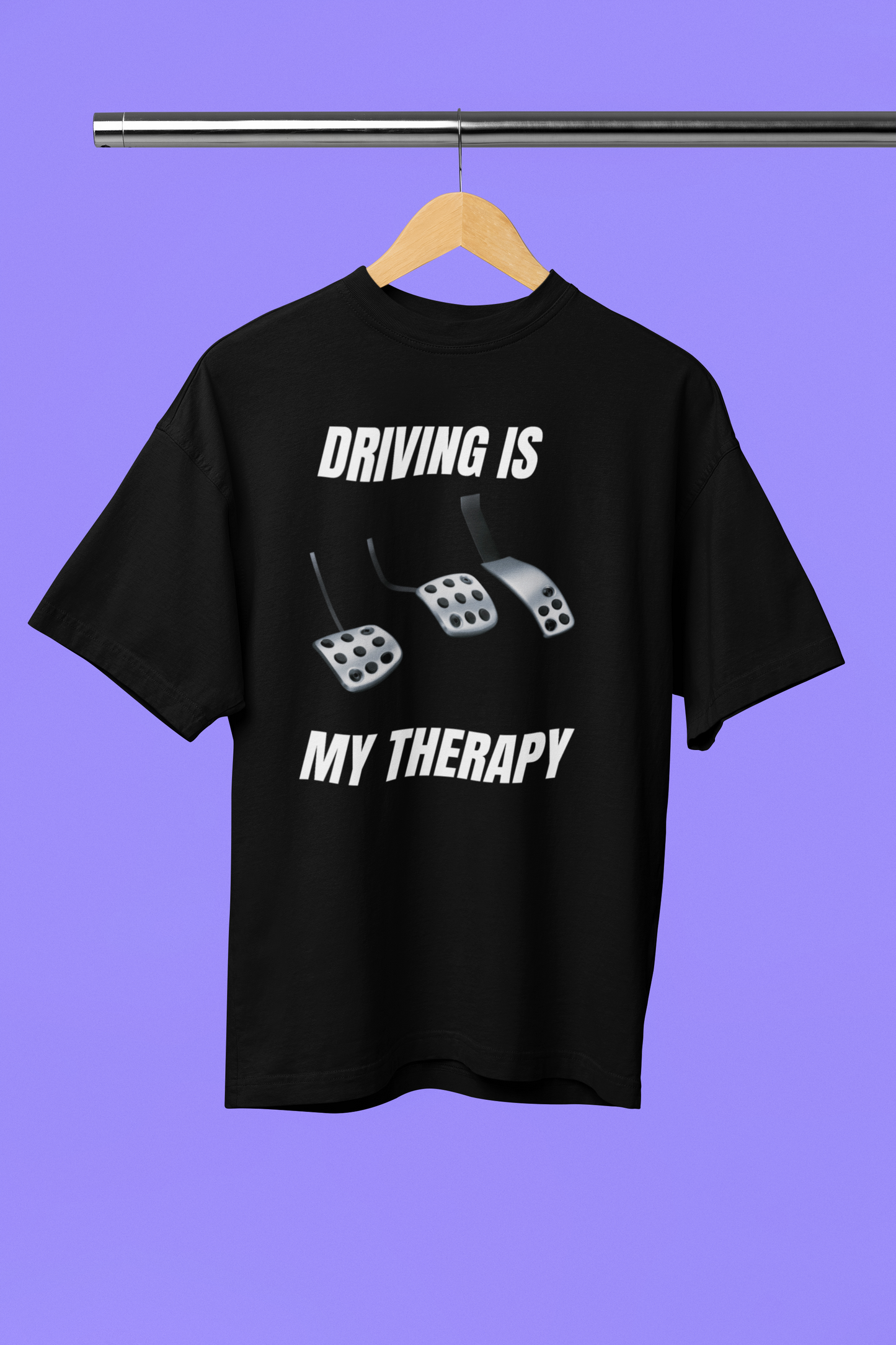 DRIVING IS MY THERAPY - UNISEX T-SHIRT