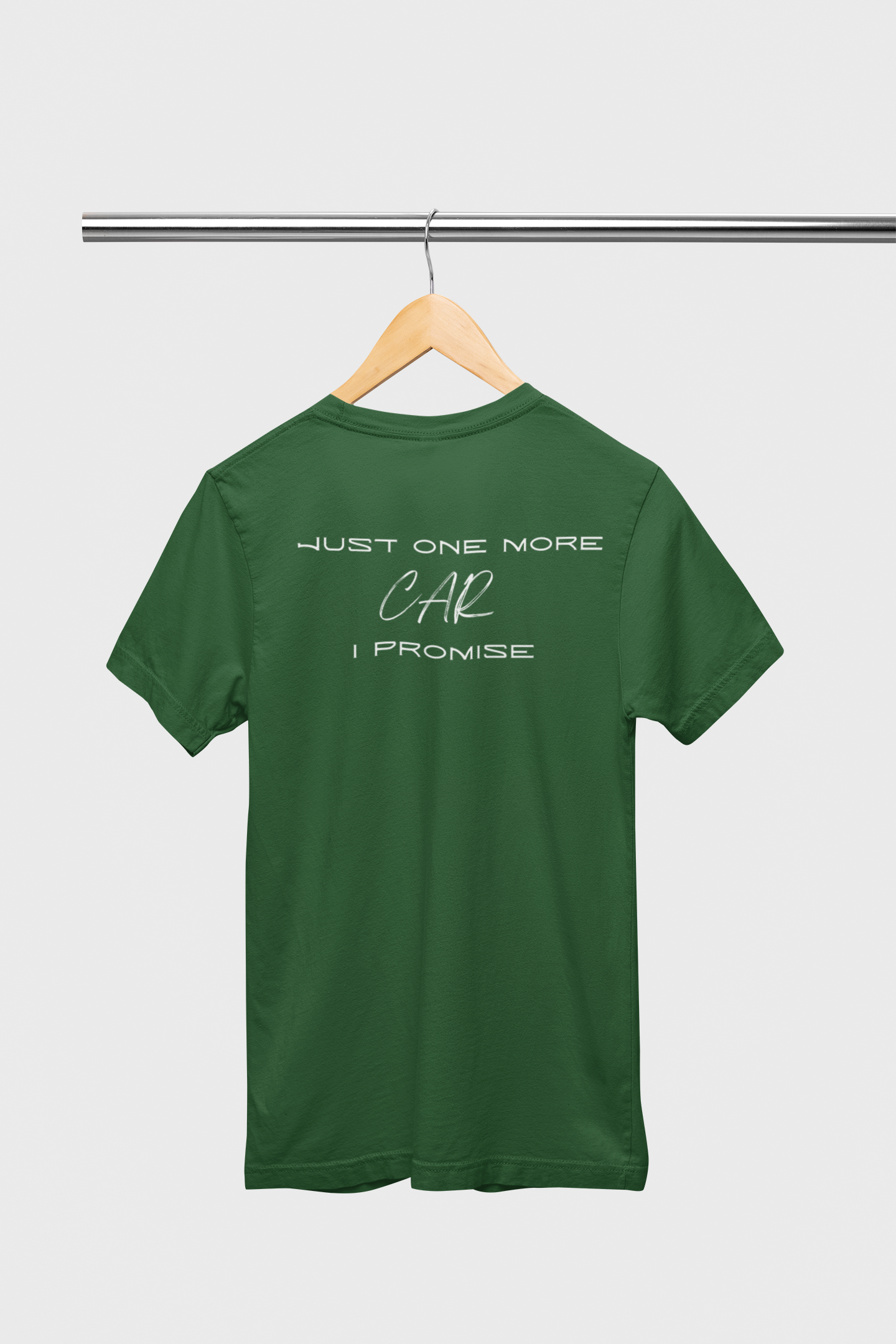 JUST ONE MORE CAR I PROMISE - PETROLHEAD UNISEX T-SHIRT